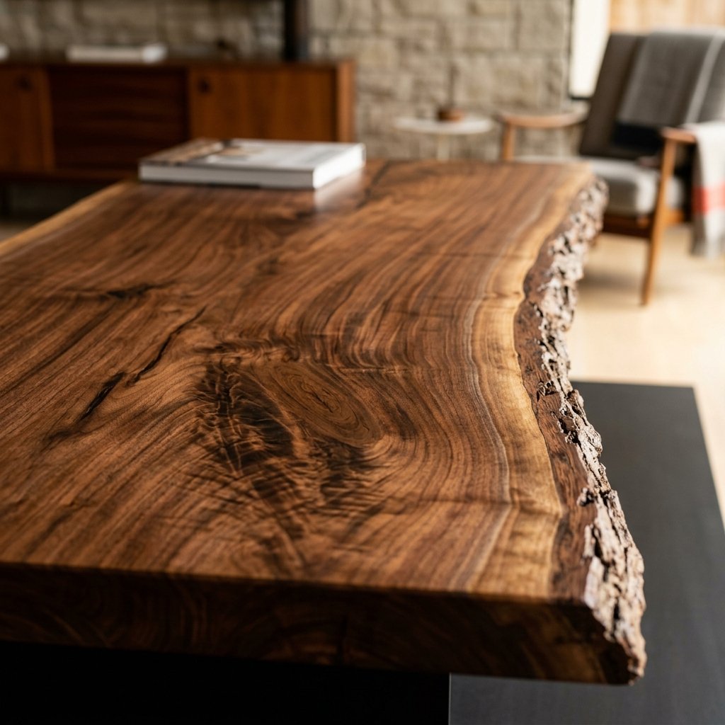 American Walnut dining table preview